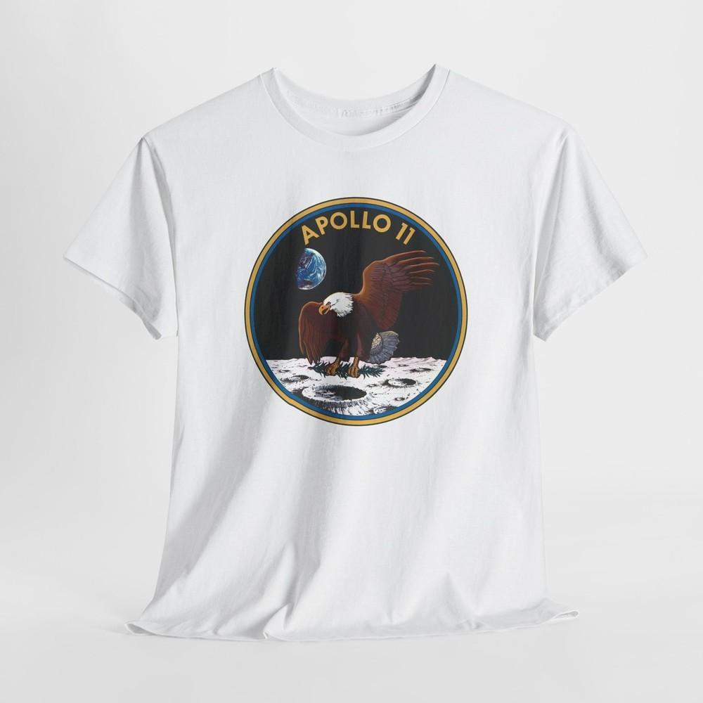 Apollo II Vintage Style Unisex Tshirt Tops Tee, NASA Fans, Space Exploration Apparel, Gift