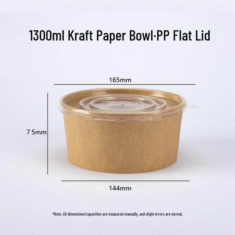 Einweg-Kraftpapier-Mikrowellen-Lebensmittelbehälter