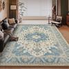 Persian Retro Soft Carpet Living Room Decoration Home Sofa Easy Clean Rug Large Area Bedroom Bedside Non-slip Plush Floor Mats