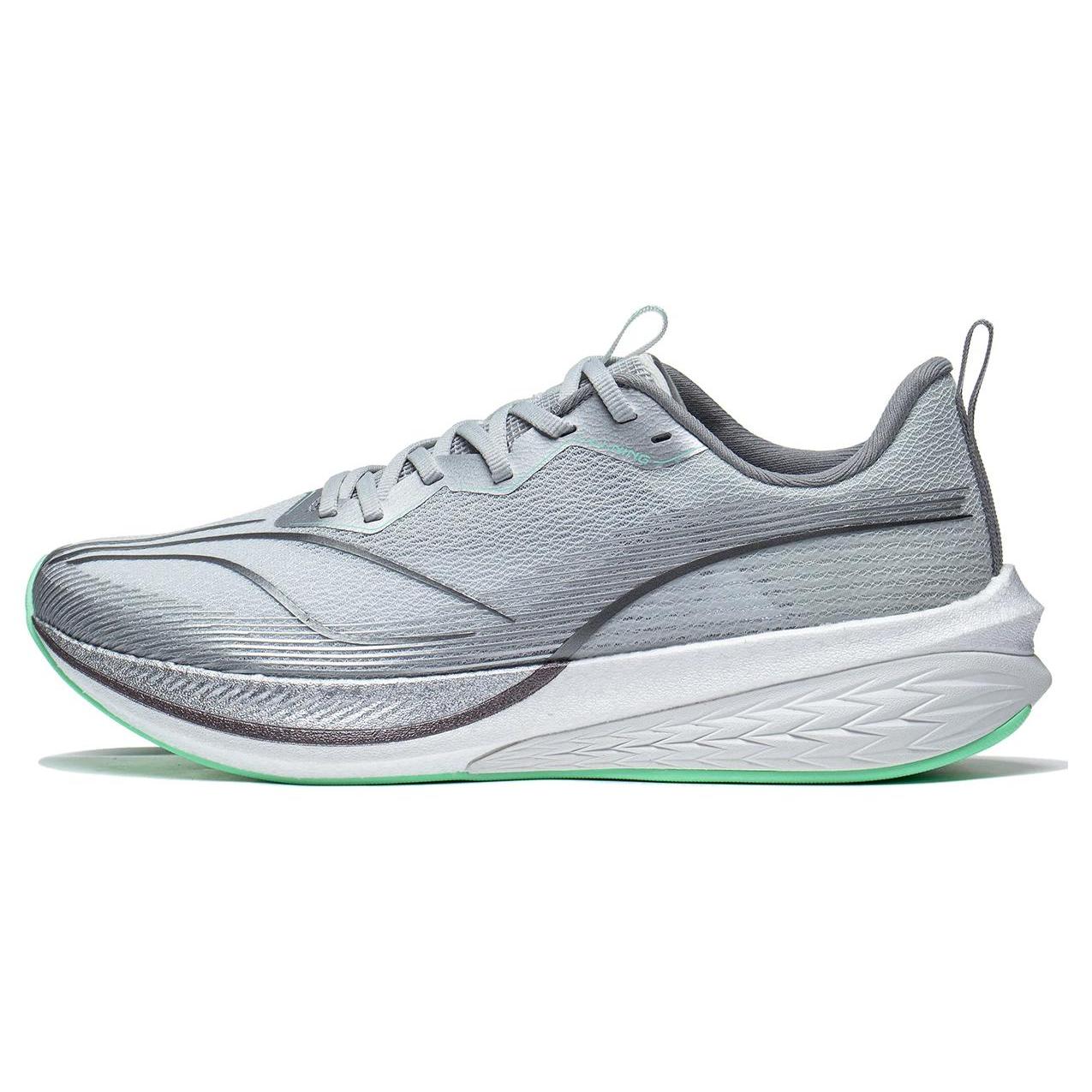 

Li Ning Red Hare 6 Pro Textile, TPU Abrasion Resistant Low top Running Shoes Men s Gray ARMT013-14 43