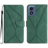 Stitching Embossed Leather Phone Case