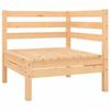 VidaXL Salon de jardin 10 pcs Bois de pin massif 3083029