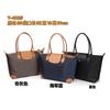 2025 Autumn Winter New Water Hyacinth Fabric and Leather Large Capacity Laptop Bag Single Shoulder Tote Handbag Commuter Bag Women's Bag