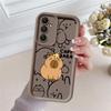 Capybara Cartoon Phone Case for Samsung Galaxy A14 A13 A15 A23 4G A34 A33 A53 A25 A24 A54 A73 A55 5G A11 Soft Cover