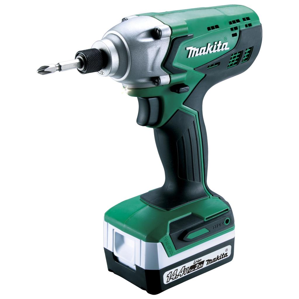 Makita M695DSA Rechargeable Impact with and Case Driver, 14.4V 2Ah, Battery, Charger,