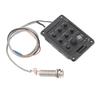 Guitar Pickup EQ Box Quick Picking Accurate Amplification Guitar Pickup Tuner Electric Box Equalizer