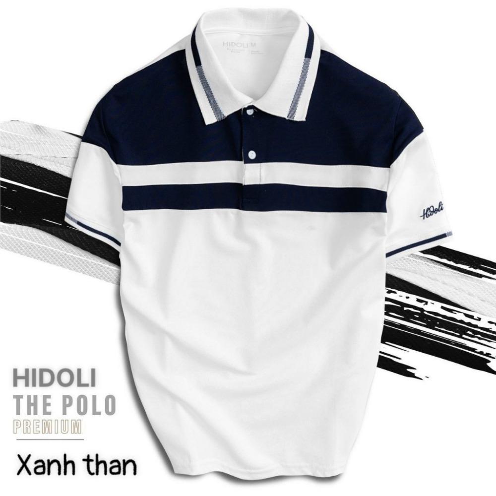 Men's Polo shirt, men's short sleeved mixed color shirt