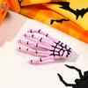 Halloween Κρανίο Harajuku Οστό Χεριού Κλιπ Μαλλιών Πλαϊνό Κλιπ Εορταστική Ατμόσφαιρα Χέρι Φαντάσματος Κλιπ Κορυφής Αξεσουάρ Μαλλιών