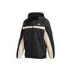Casaco Esportivo Masculino de Manga Comprida com Capuz para Primavera Preto GJ6742