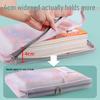 Best-Selling Transparent Student Mesh Handbag with L-Shaped Zipper