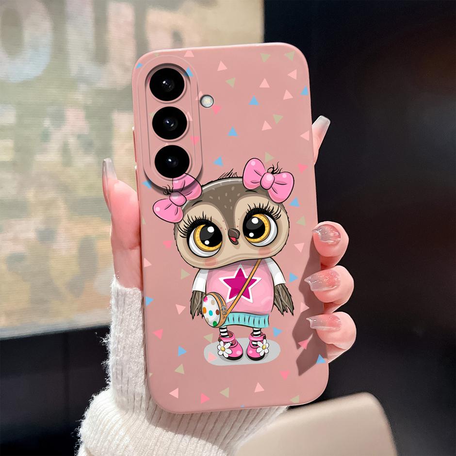 Hülle Für Samsung Galaxy S26 Plus Ultra Cartoon Blumenmuster Silikon Schutzhülle Für SamsungGalaxyS26 Plus S26Ultra Funda