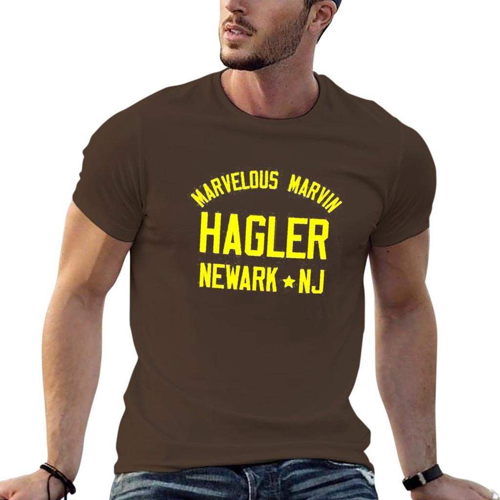 Marvin hagler T-Shirt Übergrößen süße Kleidung Trainingsshirts für Männer