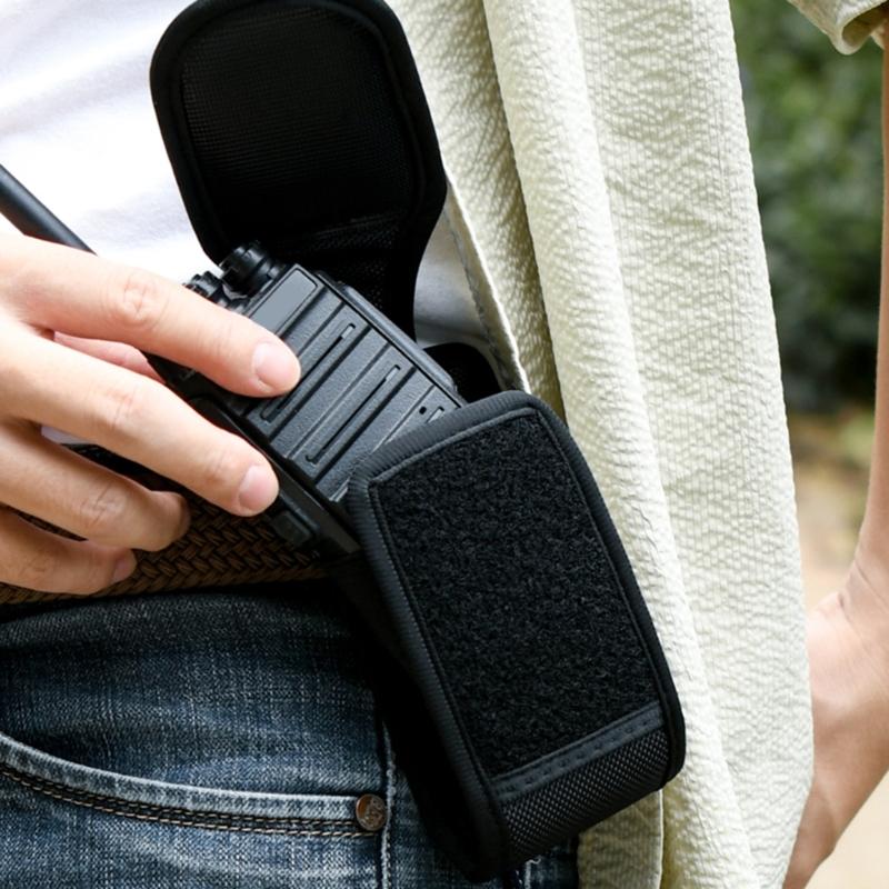 Tactical Soft Compatible Two Way Radio Case Water Resistant Manager For Outdoor Quests