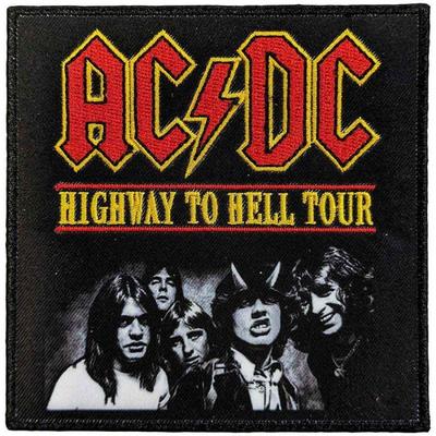 Highway To Hell Tour Woven Iron On Patch