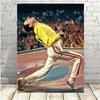 Freddie Mercury Klasické 5D DIY Diamantové Malování Umění Kapela Queen Zpěvák Portrét Výšivka Křížkový Steh Plné Kamínky Domácí Dekorace