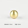 Round Brass Dresser Knobs Drawer Handle Cabinet Door Handle Antique Antique Kitchen furniture Hardware Knob Kitchen  Handles