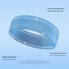 Non-Slip Silicone Running & Yoga Sweatband - Absorbent, Seamless Sport Hairband