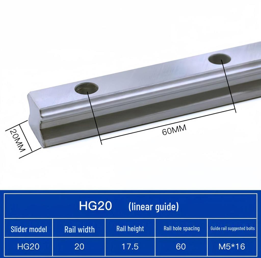 Shangyin HGH HGW Linear Guide Rail Slider HG 15/20/25/30/35 CA
