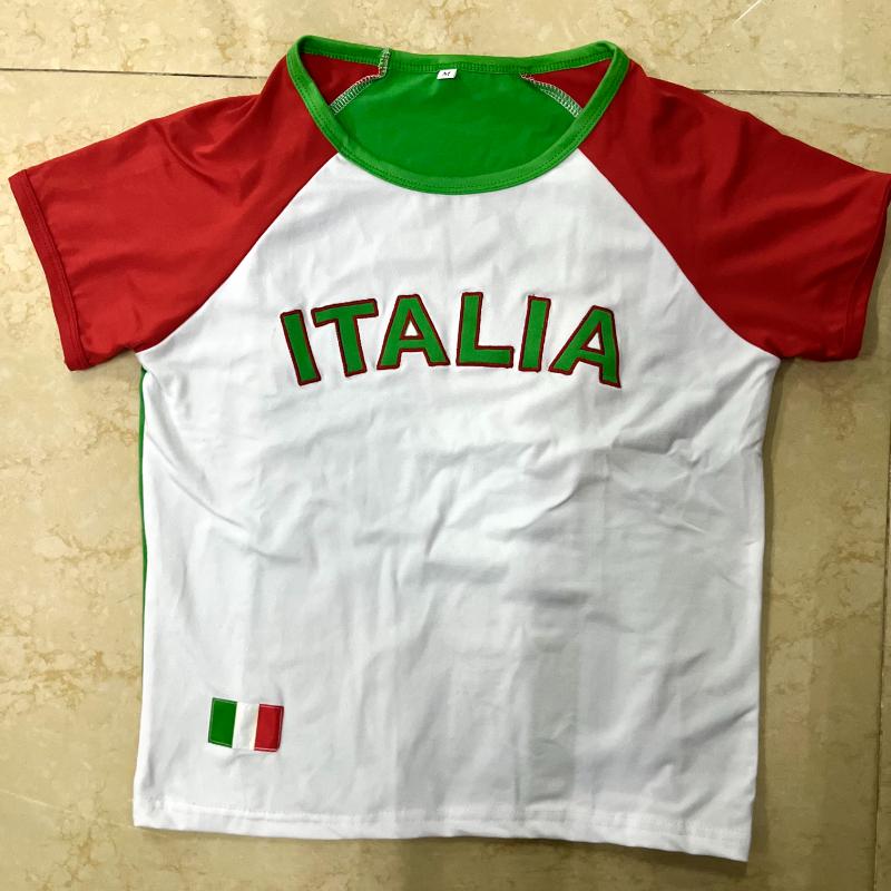T-shirt personnalisé Y2K rétro Street style européen et américain sexy épicé fille femme lettre brodée haut nombril ouvert