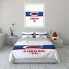 "SUBBAN 76 Hockey Logo Design Bedding" Print Bedding Set Duvet Cover Pillowcases (1* Duvet Cover 2* Pillowcases Do Not Include Comforter)