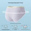 FENTENGCARE Women's 7A Antibacterial Cotton Mid-Waist Briefs 4-Pack
