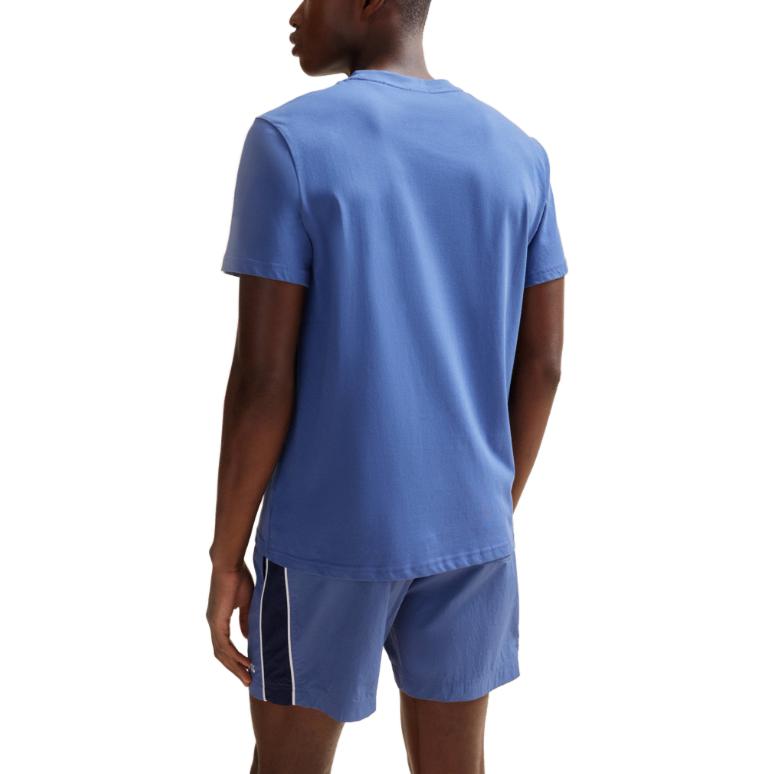 HUGO BOSS T-Shirts Men's Blue Crew Neck Moderate 50503276-479