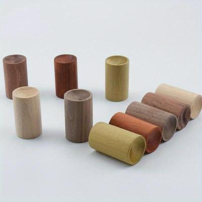 Wooden Aroma Essential Oil Diffuser Portable Car Fragrance Oil Diffuser Incense Sleep Aid Stress Relief for Office Home SPA