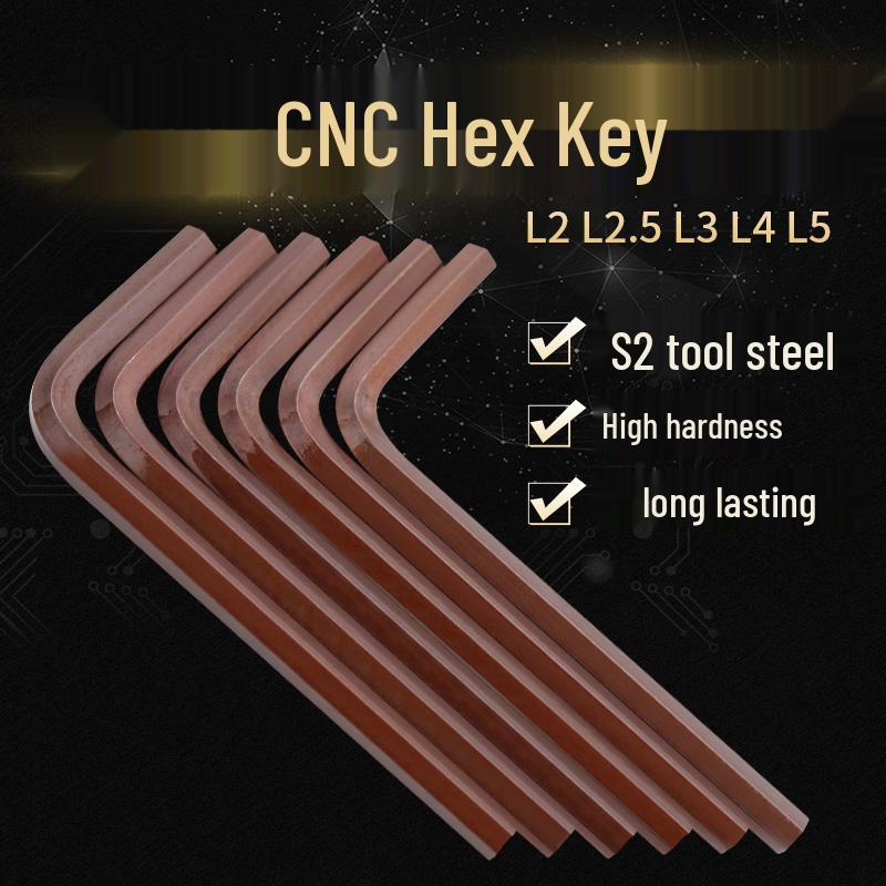 

Набор шестигранных ключей: Шестигранные инструменты L2/2,5/3/4/5 мм S2 Класс прочности 12.9 S2 Hardened L1.5*17*47 Antique Bronze