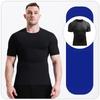 Gym Clothing Men T shirts Fitness Workout Quick-drying Sports Short Sleeve Shirt Running Camping Hiking Tops S M L XL XXL 3XL 4XL