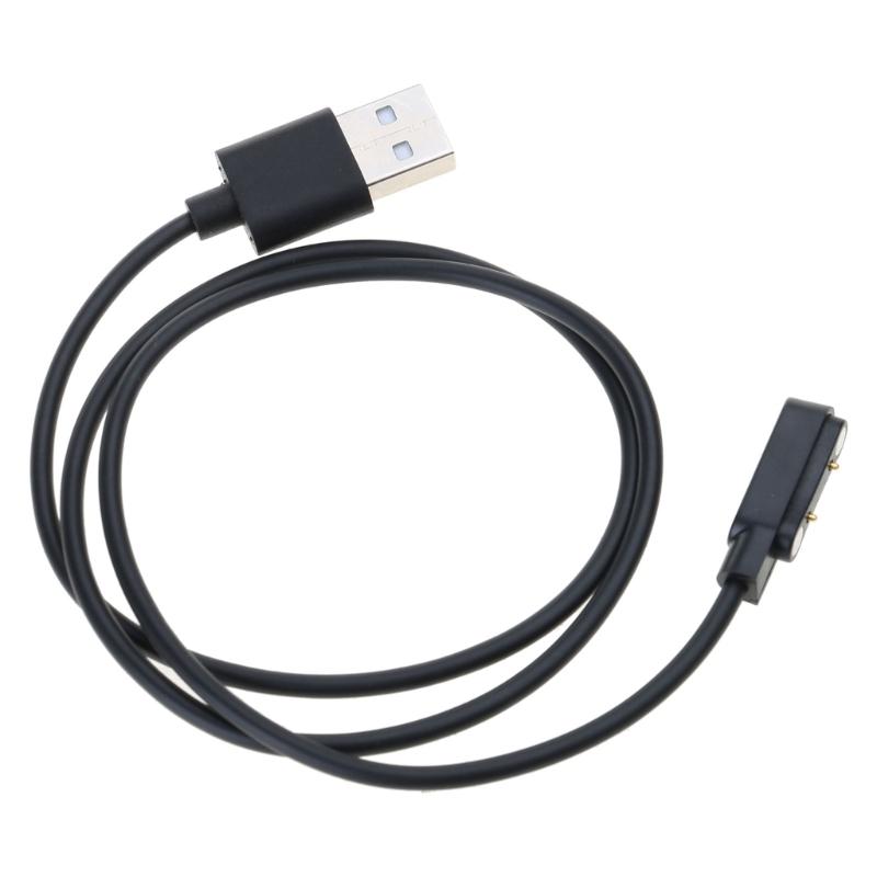 Smartwatch Magnetic Charger Dock Cord Bracket-Compatible for Solar Plus/LS16/RT3 USB Charging Cable Holder Power Adapter