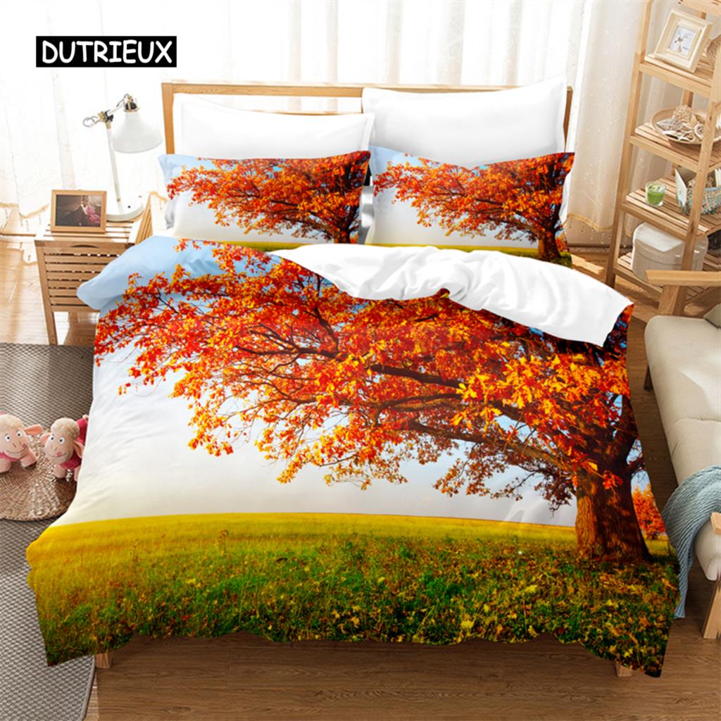 Dense Forest Bedding Set Duvet Cover Set 3d Bedding Digital Printing Bed Linen Queen Size Bedding Set Fashion Design