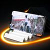 Ergonomic Multiple Angle Waving Shaped Desktop Stand for Mobile Phones E Books Portable ABS Construction Nonslip Base