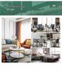 Nordic Minimalist Chandelier: Warm Cream Dining & Bedroom Light