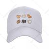 Süße Zwergspitze Kappe Baseballkappe Haustierbesitzer Unisex Hüte Snapback HutS Damen Hüte Unisex Einheitsgröße