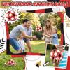 Outdoor-Sackloch-Wurfspiel-Set mit weichen Stoffsäcken für Kinder und Erwachsene, geeignet für Hinterhof, Rasen, Park und Strandaktivitäten