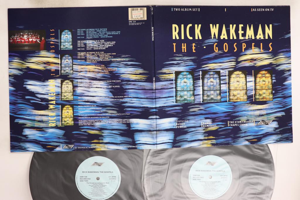 LP Record RICK WAKEMAN - Gospels SMR729 STYLUS MUSIC 1987 UK Rock Used