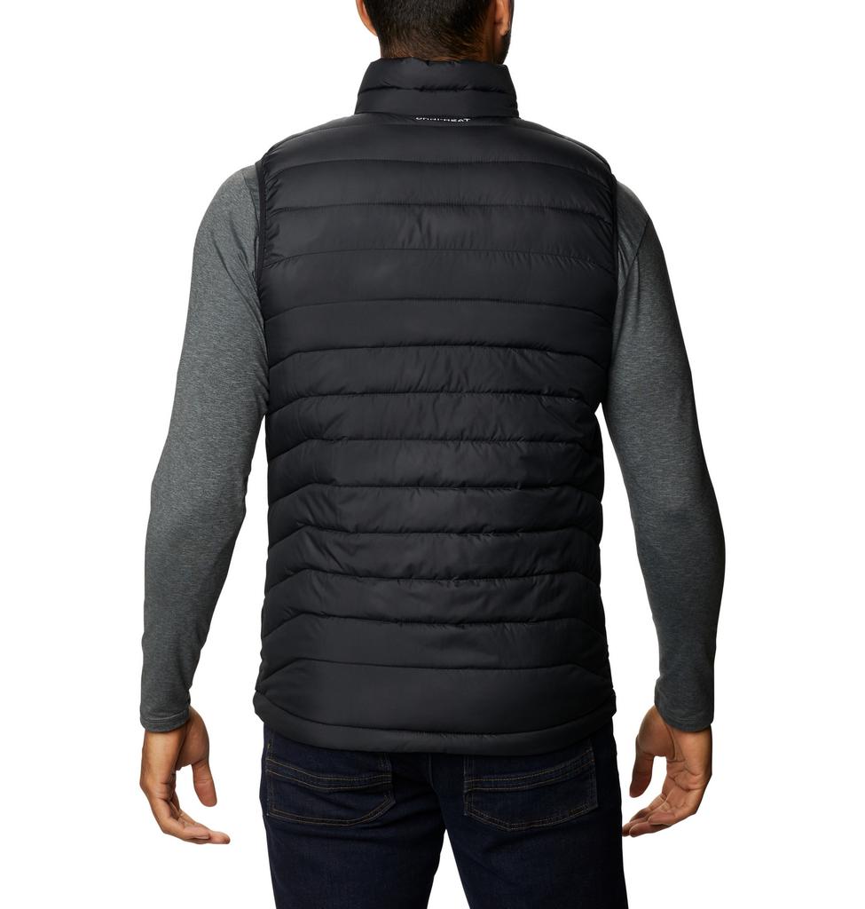 Columbia Powder Lite Ii Men' Down Vest Black 2086974010 R