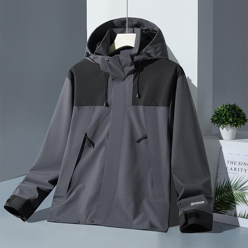 Shock-up Suit Men and Women Loose Casual Jacket Spring and Autumn Windproof Waterproof Sports Outdoor Mountaineering Suit