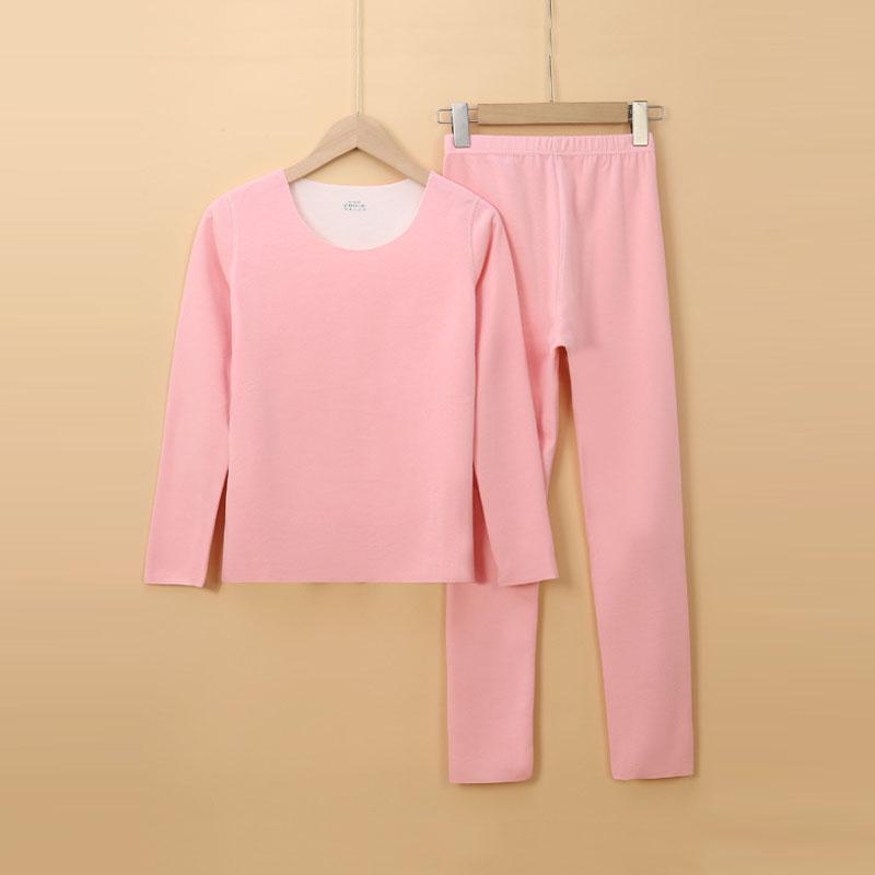 Fashionable New Arrivals Double-Sided Fleece Seamless Thermal Underwear Set for Men and Women Lightweight Winter Tops and Bottoms