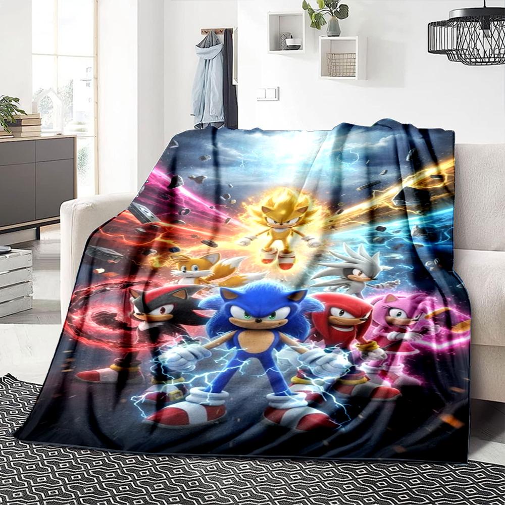 1Pc Speedsters Action Blanket For Couch Bed Plush Cozy Fuzzy Blanket Super Soft Warm Blankets For Fall And Winter 0918239