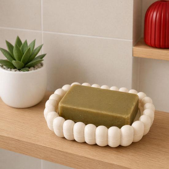 Yousheng Soap Box, with Hollow Drainage Layer Design, Matte Surface Soap Holder, for Home And Dormitory