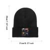Jujutsu Kaisen Satoru Gojo Yuji Itadori Megumi Knitted Hat Beanie Autumn Winter Hats Warm Fashion  Caps for Unisex Women Gifts