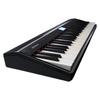 Roland GO:PIANO Entry Keyboard GO-61P Portable Digital Piano, 61 Keys, Bluetooth Compatible, Compact, Headphone Compatible, AC/Battery Powered, Black