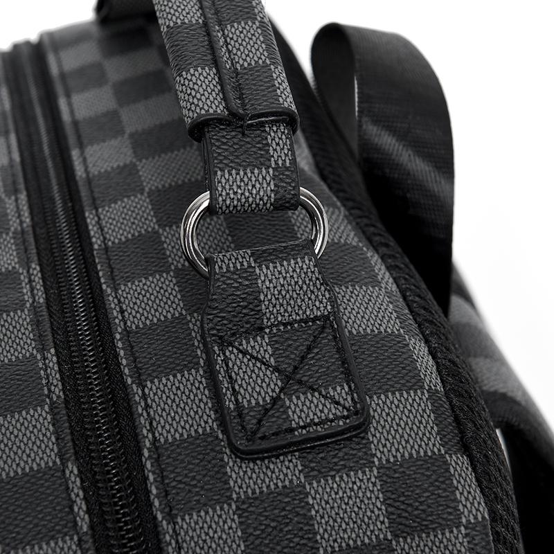 Men's Business Backpack Professional Slim Design for Office Work Commuting Laptop Tablet Organizer Portable Bag