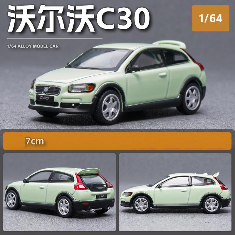 VTL1 1:64 VOLVO C30 Alloy Car Diecasts & Toy Vehicles Car Model Miniature Scale Model Car Toys For Children