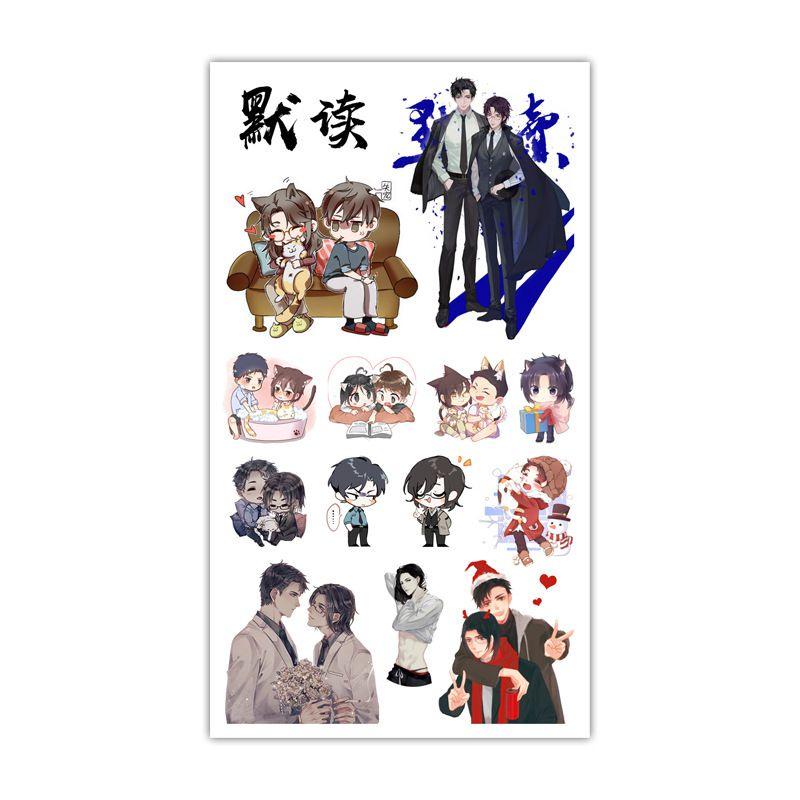 Anime Tattoo Mini Posted Tomorrow Ark Creative Personality Sticker Sticker Gift