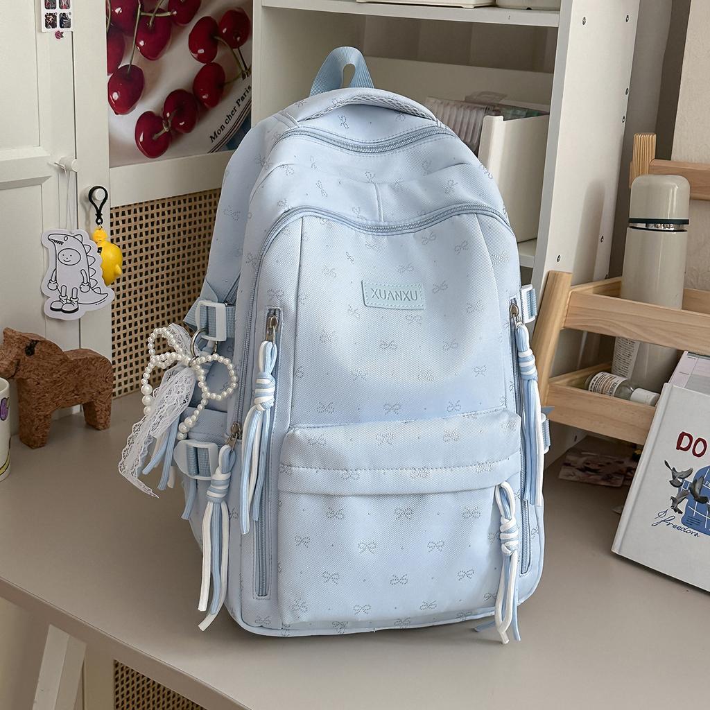 Schoolbag New Schoolbag Girls Primary School Students 1011 Junior High School Students High School Students Large Capacity Backpack High Value Ins