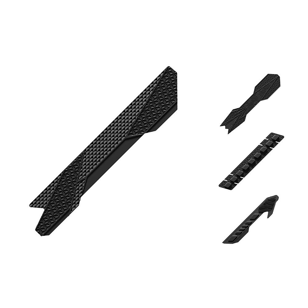 Bicycle Protection Sticker Silicone Chain Collision Sound Absorbed Protector Anti-scratch Self-adhesive MTB Road Bike Function