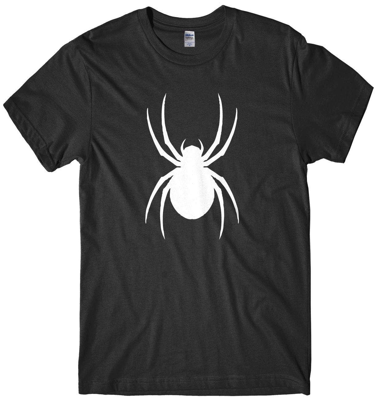 Large Spider Tarantula Design Mens Funny Unisex Halloween T-Shirt S
