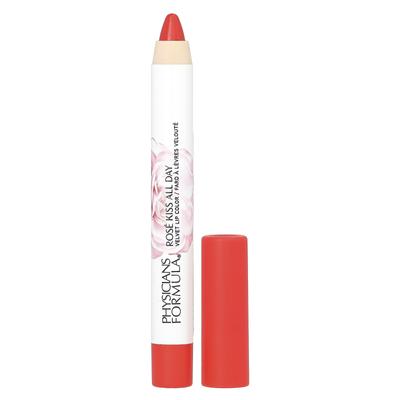 Physicians Formula, Rose Kiss All Day, Color de Labios Aterciopelado, 1711510 Hot Lips, 4.3 g (0,15 onzas)